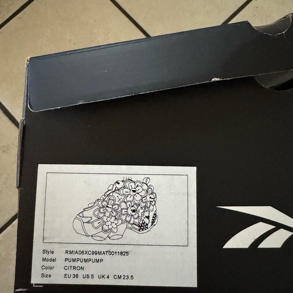 noir kei ninomiya insta pump sneakers - Picture 4 of 9